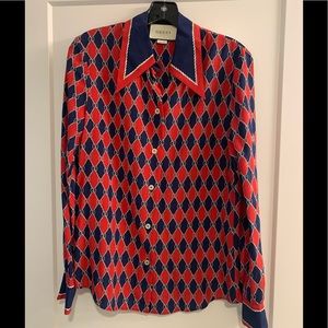 Gucci GG logo blouse